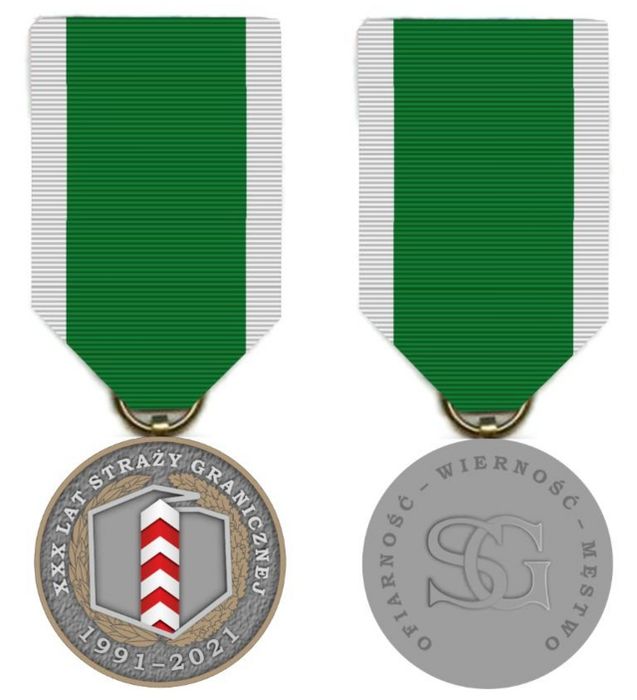 Medal XXX lecia SG Straż Graniczna (kupię)
