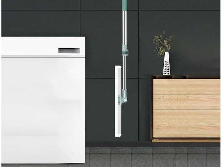 ŚCIĄGACZKA do Wody GUMOWA 50cm z Trzonkiem REGULOWANA do Podłóg Fug