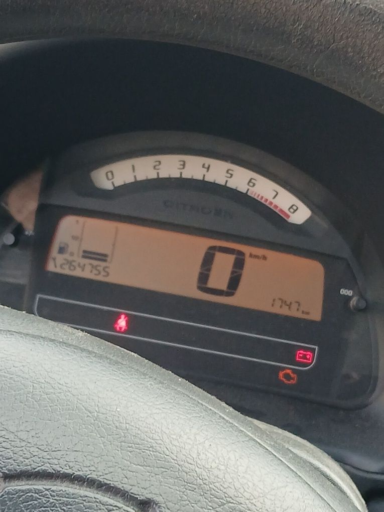 Citroen c2 problem z paleniem