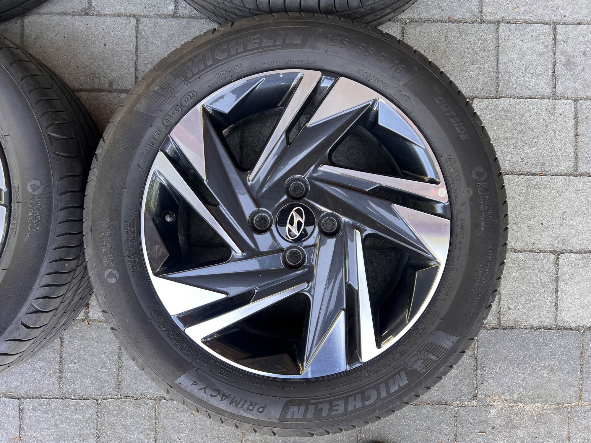 Koła LATO Hyundai Bayon KIA Toyota 4x100 ET50 Michelin 195/55 R16 23r