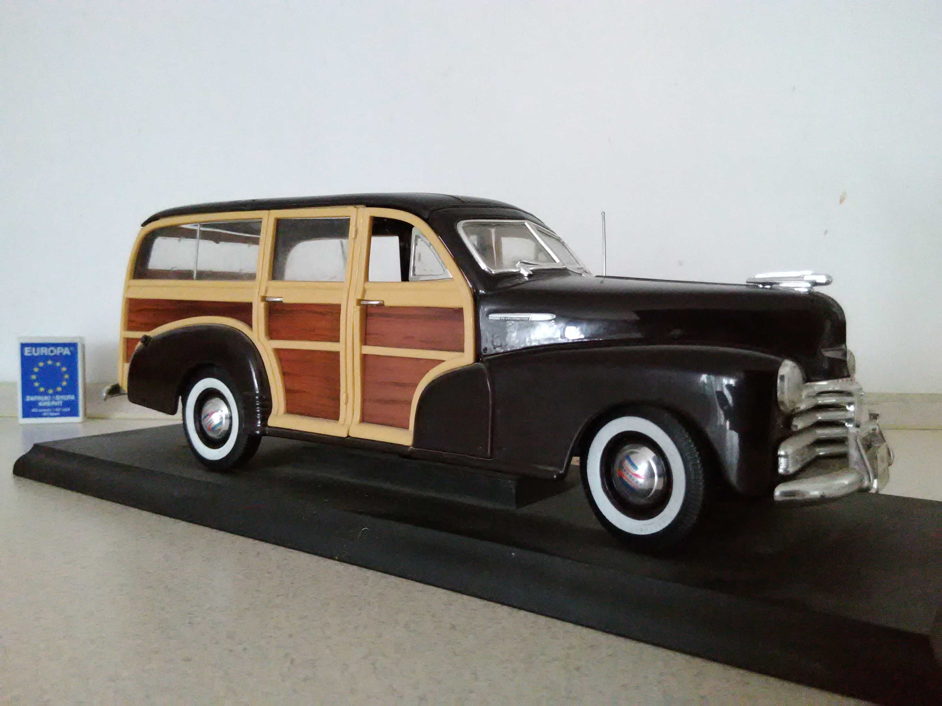 stary model retro 1948 Chevrolet Fleetmaster USA antyk zabytek 1:18