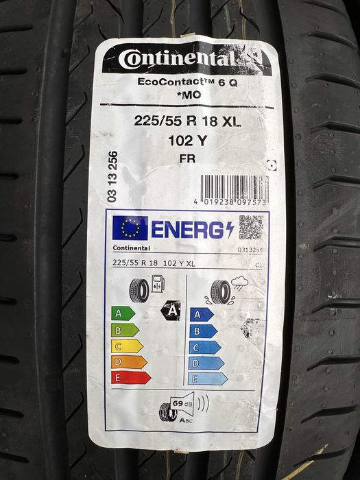 Komplet opon letnich Continental Eco Contact 6Q 225/55 R18 BMW