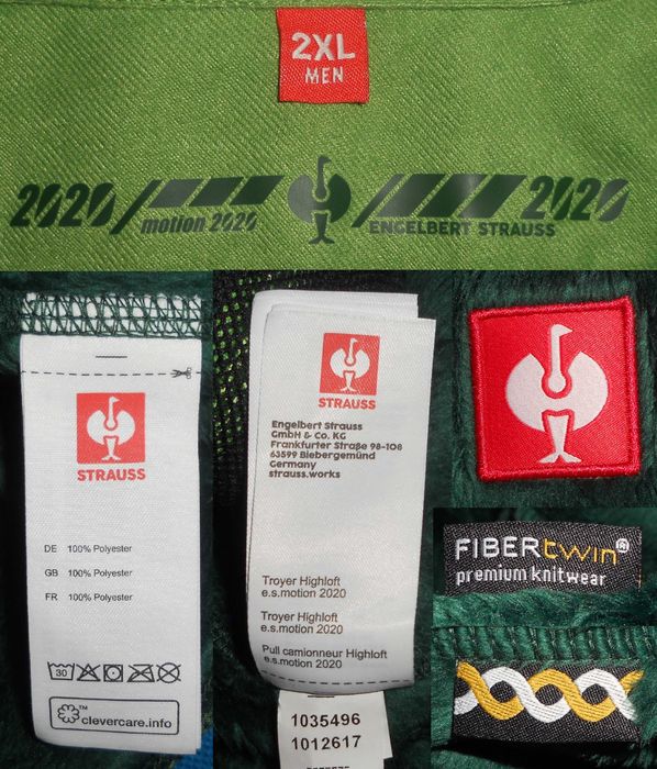 Engelbert Strauss Motion 2020 TROYER HIGHLOFT Kurtka Robocza Męska 2XL