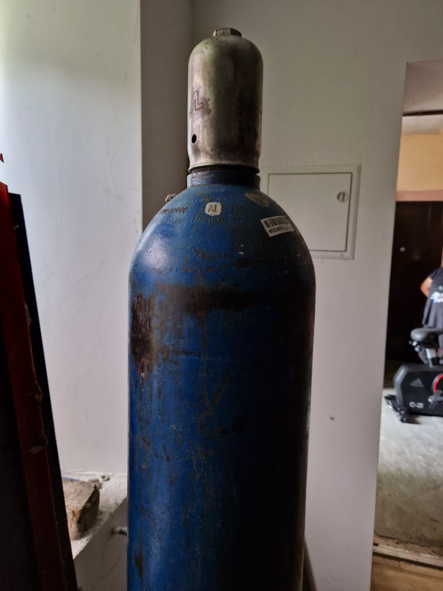 Butla gazowa 51,8 L – przemysłowa / spawalnicza
