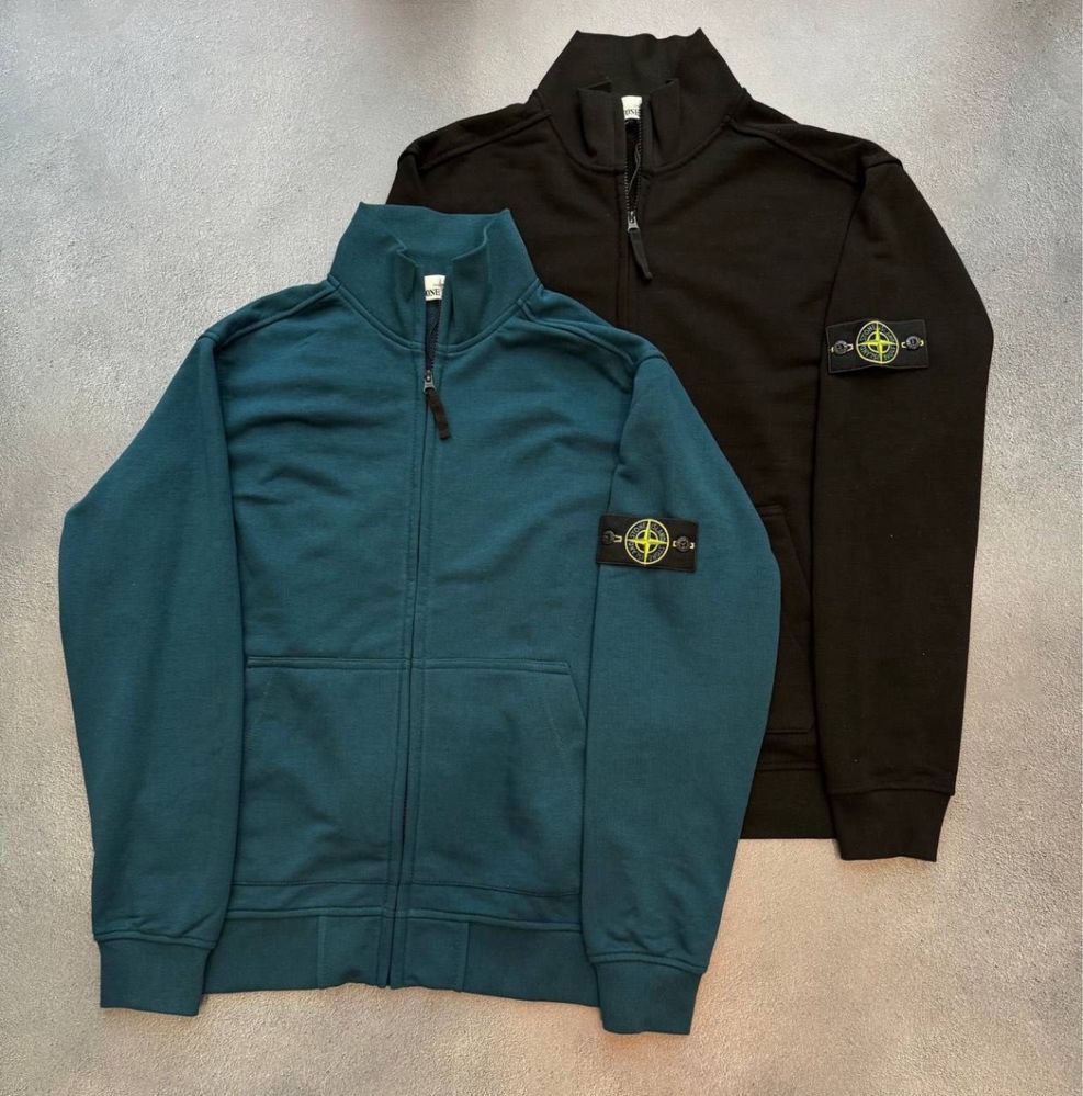 Олімпійка Stone Island | Кофта Стон Айленд | Зіпка | Мужское худи