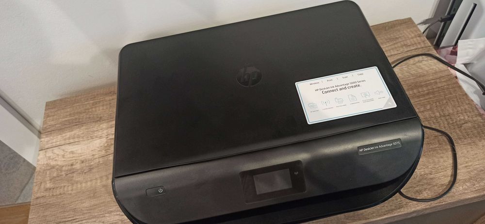 HP DeskJet Ink Advantage 5075 + Tusz Czarny