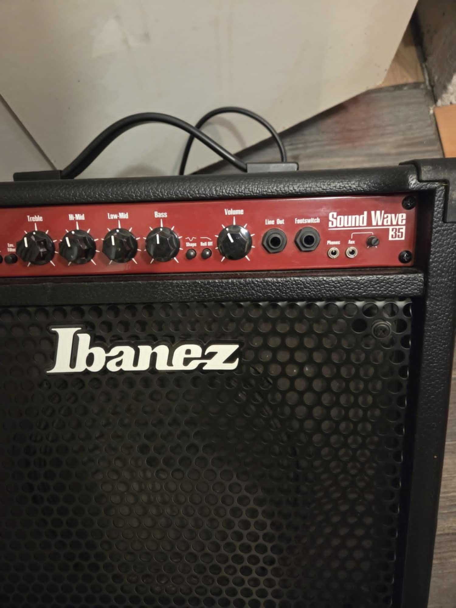 Wzmacniacz basowy Ibanez Sound Wave 35-U, 35 W, 10 cali. Stan idealny