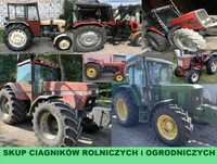 Skup traktorów ciągników rolniczych i ogrodniczych, koparko-ładowarki