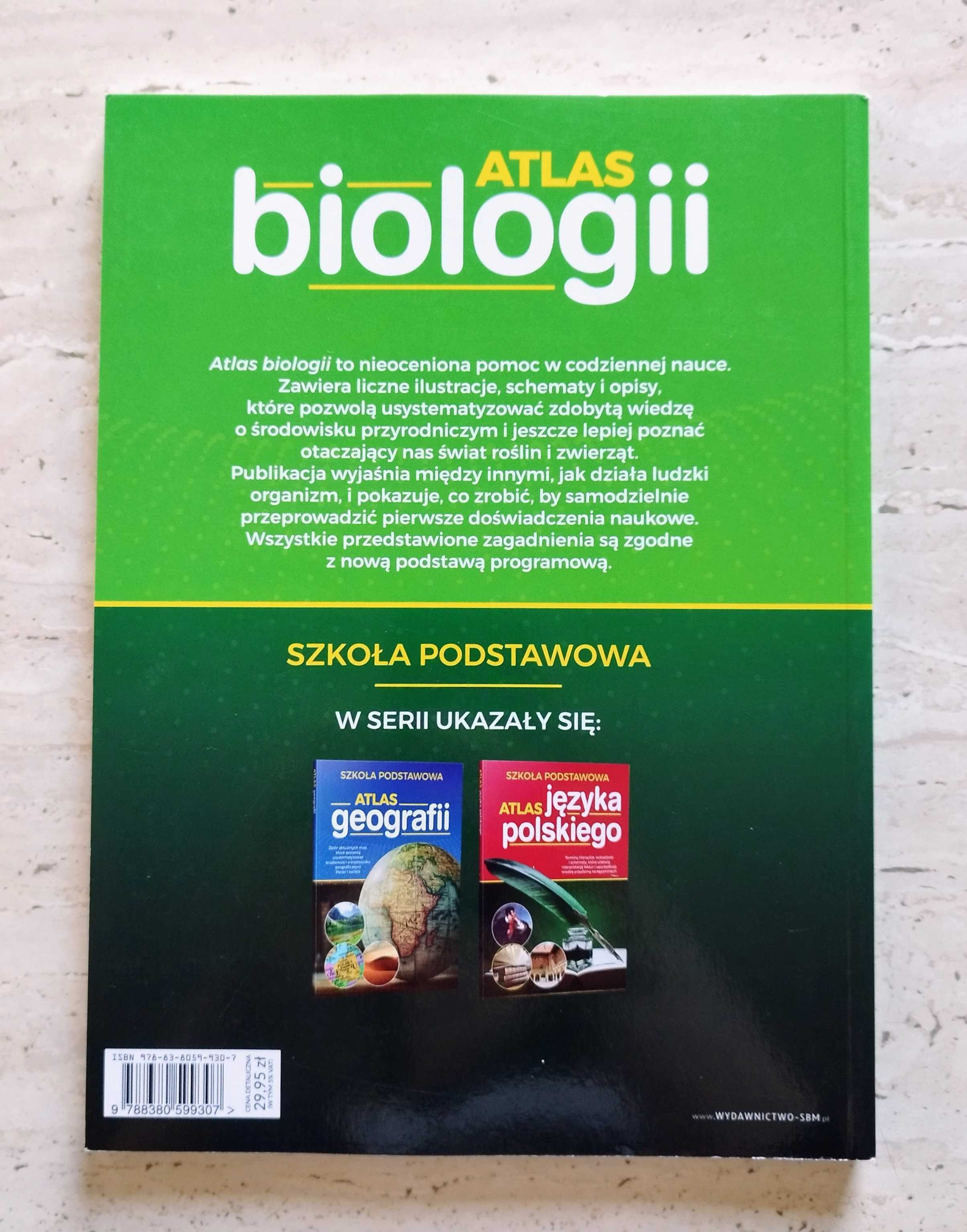 Atlas biologii. Szkoła podstawowa (nowy)