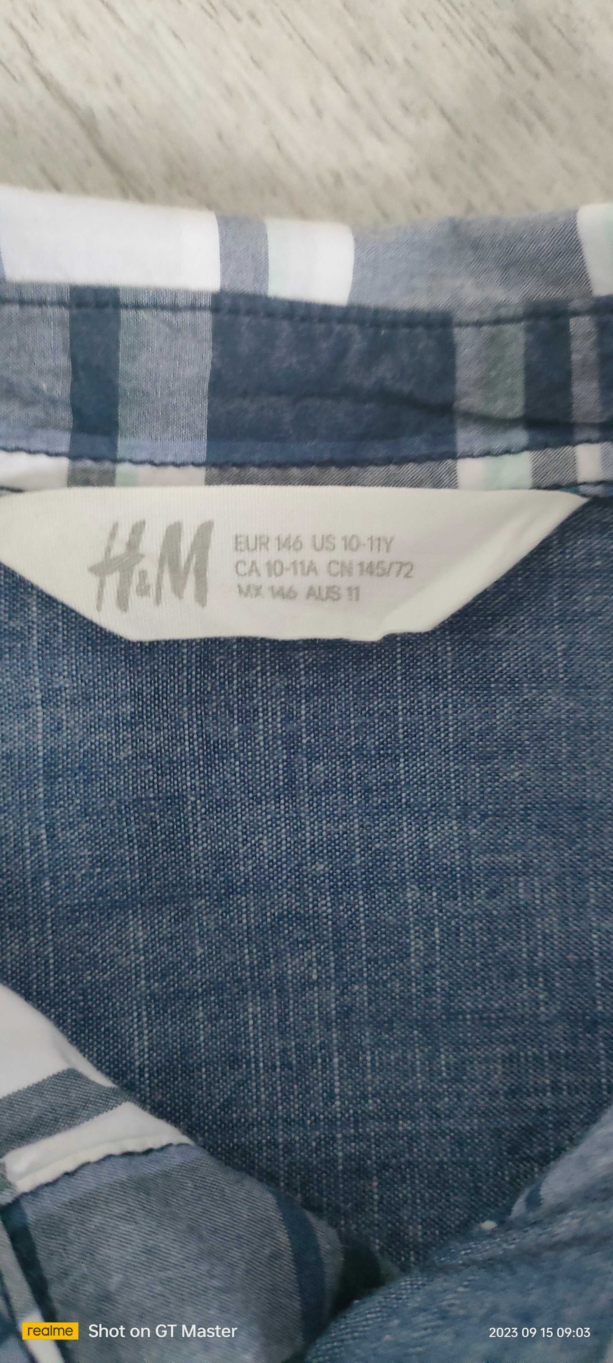 Koszula chłopięca H&M 146
