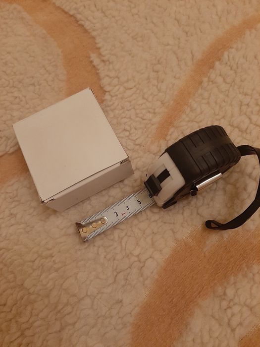 Miara zwijana z blokadą - długość 3 m, z logotypem