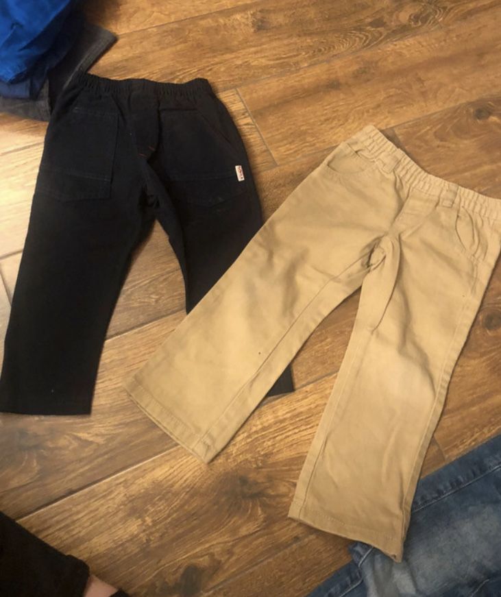 Spodnie dla chłopca 92/98 zestaw spodni chłopięcych
