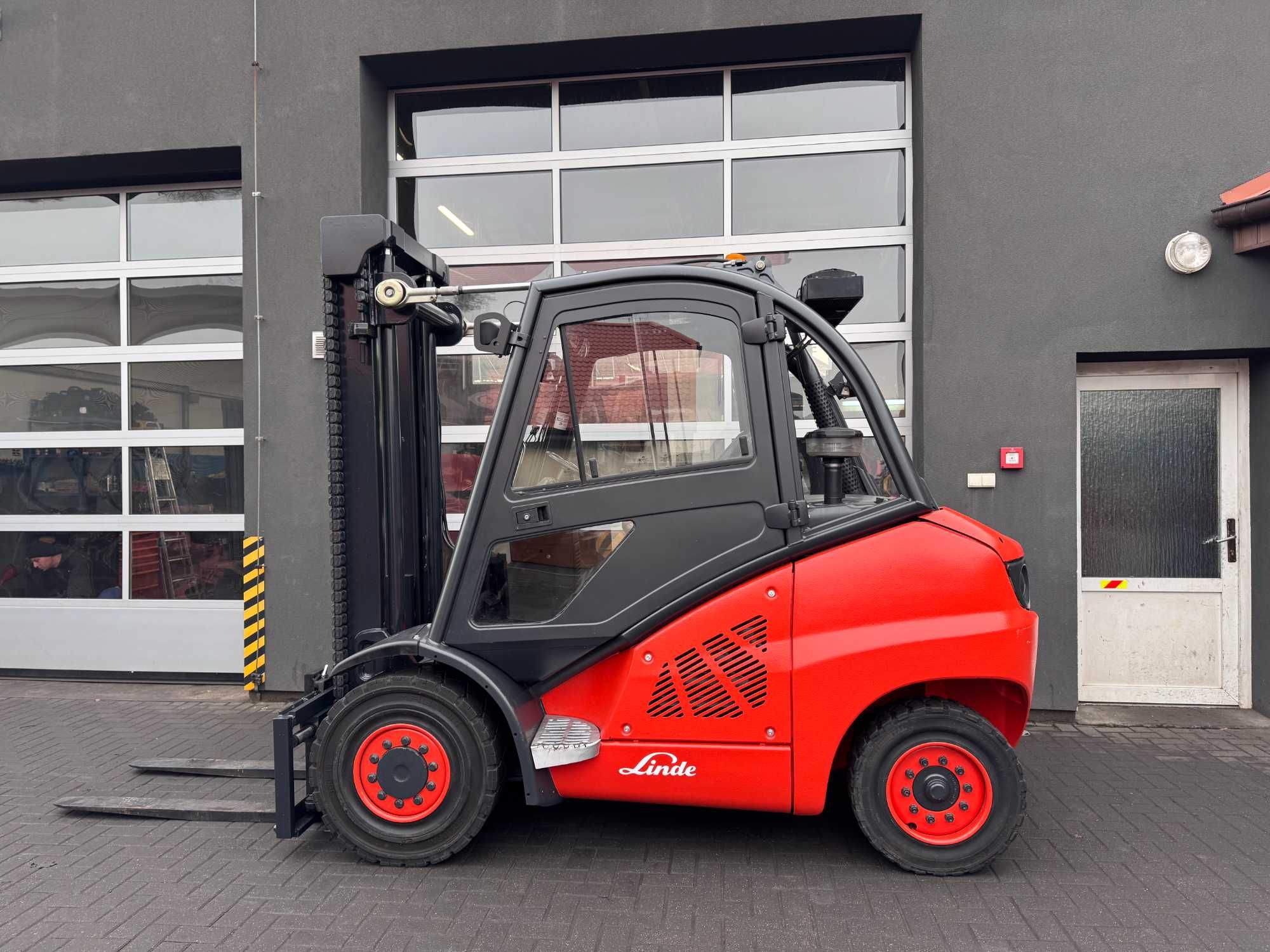 Wózek widłowy Linde H45D-01 2010 rok kabina 122