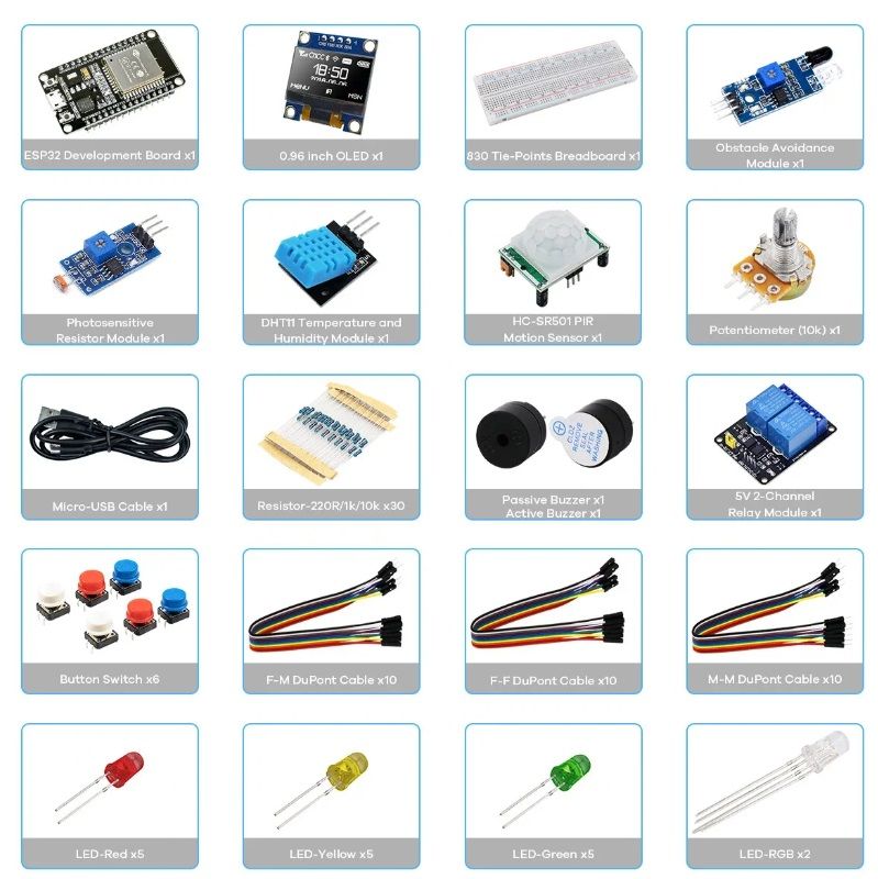 Zestaw startowy z ESP32
