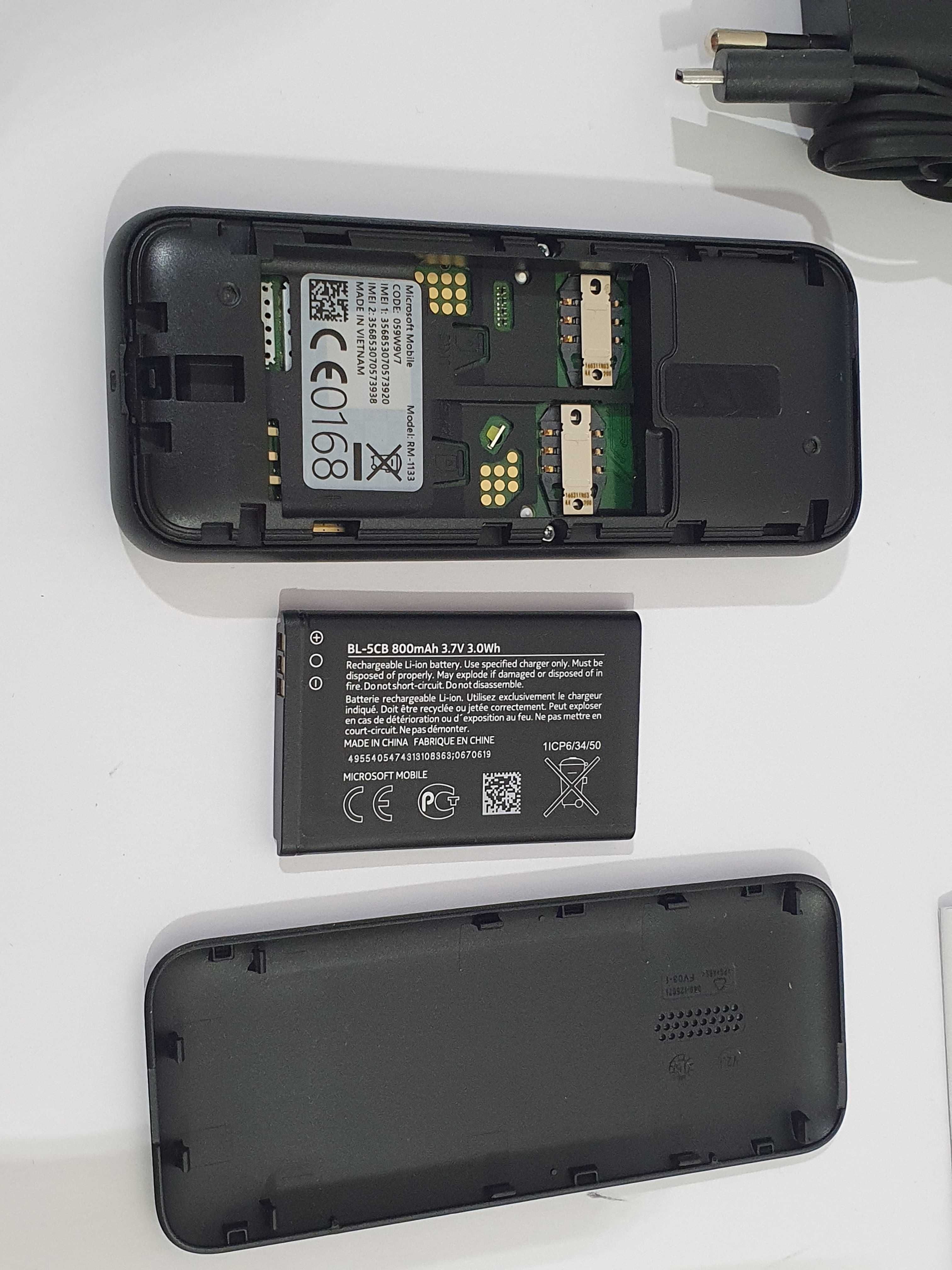 Mini telefon Dual sim na 2 karty NOKIA 105 Microsoft Nowy z latarką