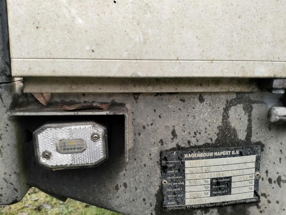 Przyczepa hapert Dmc 2700
