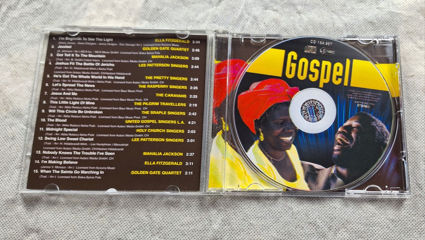 Płyta CD Gospel Ella Fitzgerald Mahalia Jackson