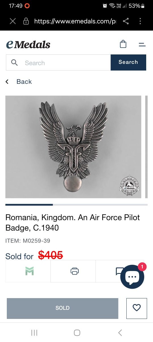 Medalha Militar antiga