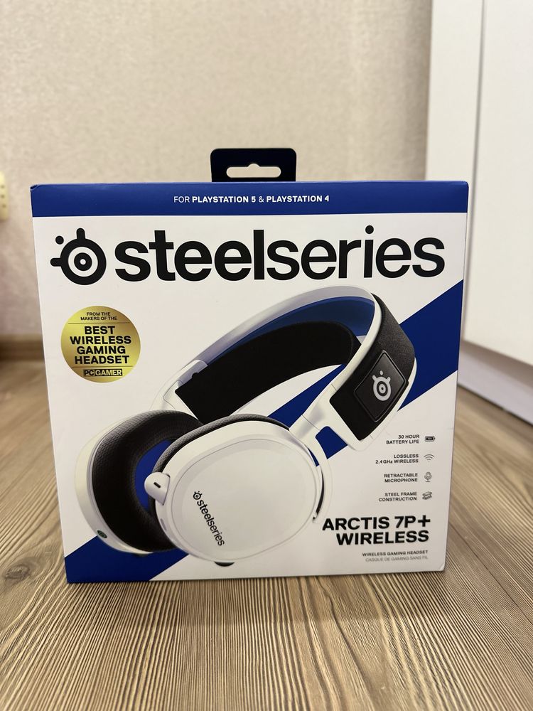 Навушники з мікрофоном SteelSeries Arctis 7P+