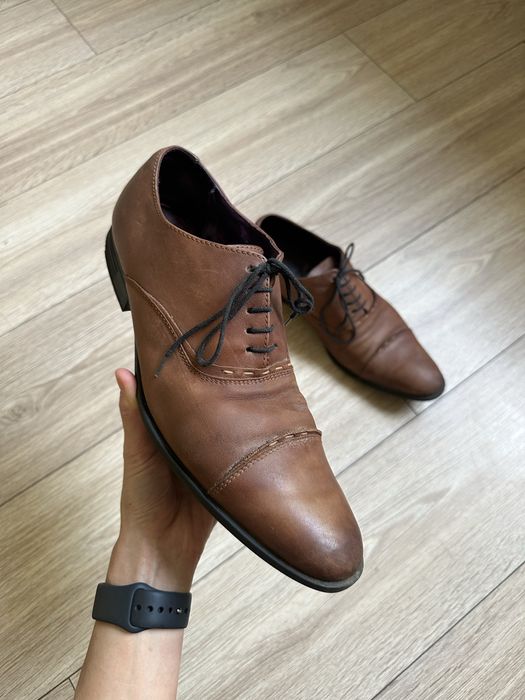 Шкіряні чоловічі туфлі Hush Puppies