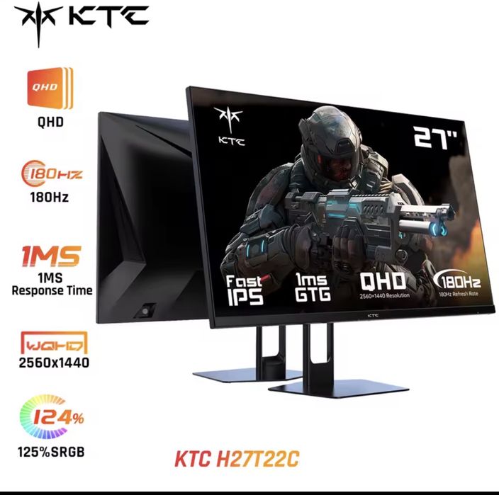 Monitor KTC h27t22c ips 180hz qhd nowy