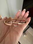 Bransoletka Cartier Gwóźdź jak nowa Pink Gold