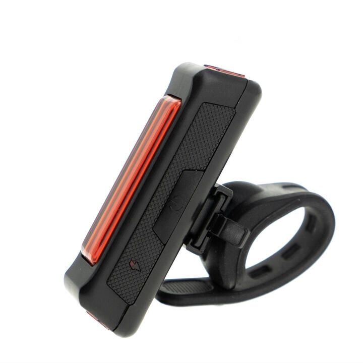 OŚWIETLENIE USB Lampka rower hulajnoga 16 diod led wykrywacz hamowania