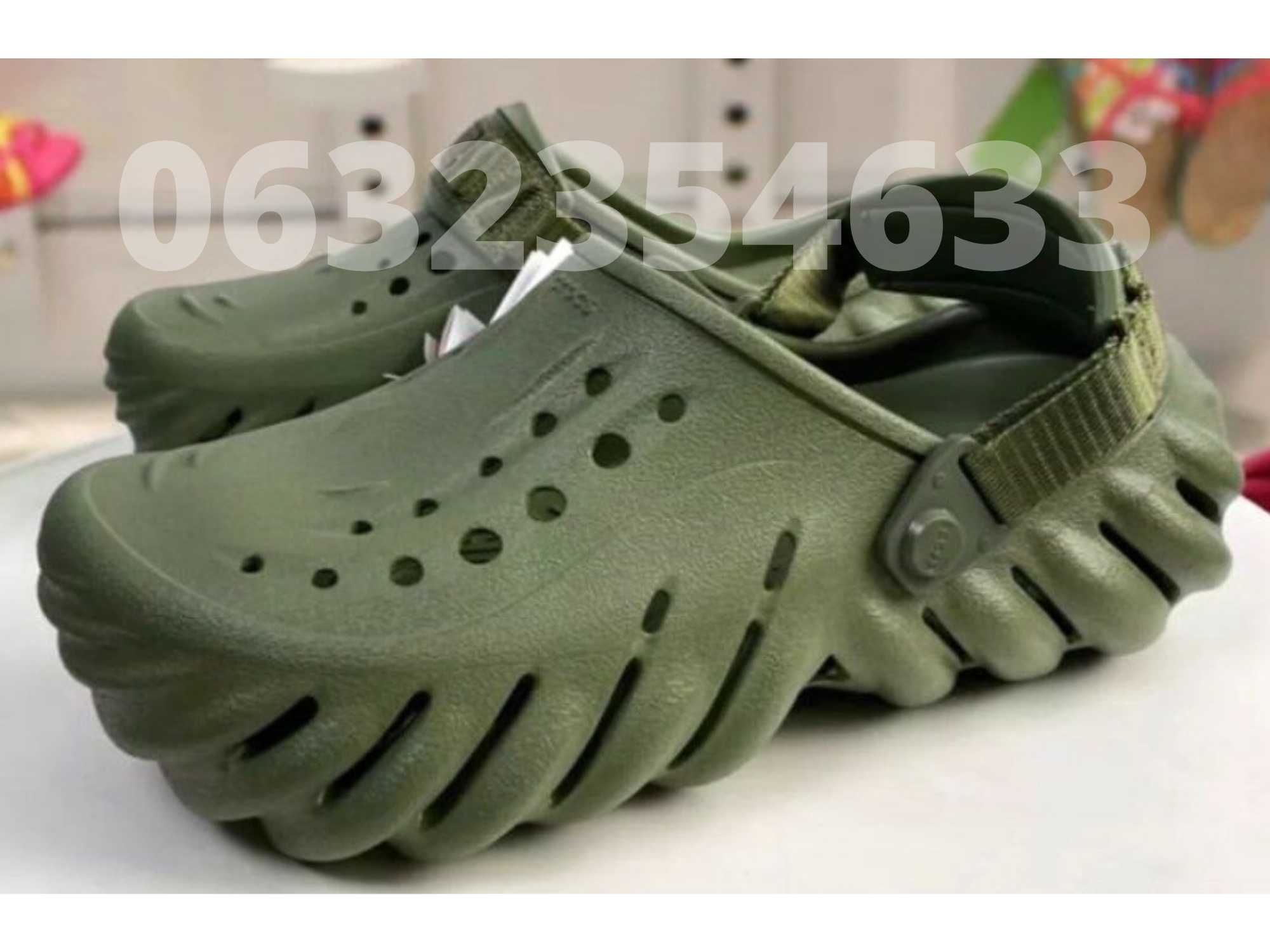 Чоловічі Крокси Ехо клог Crocs Echo Clog Дуже м'ягке взуття крокс