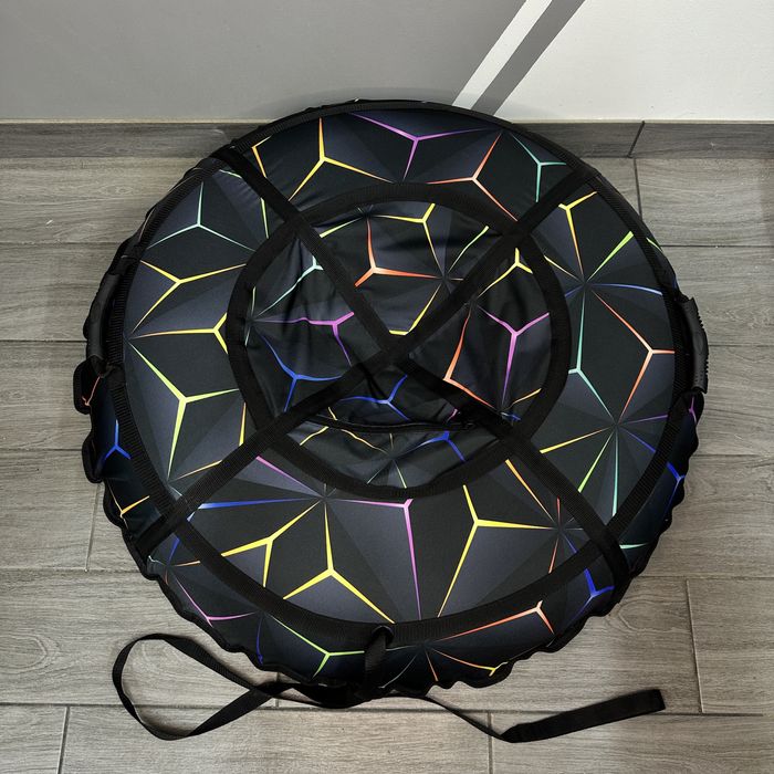 Тюбінг 100см для  гірки, ватрушка, плюшка, таблетка  сніг, тюбинг