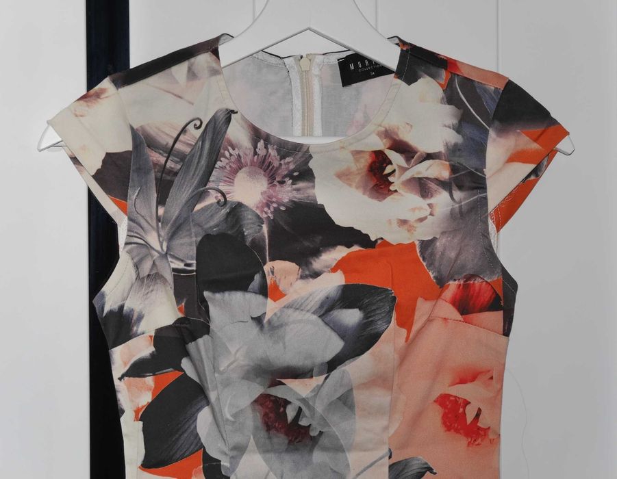 Mohito śliczna sukienka w kwiatki 34 XS