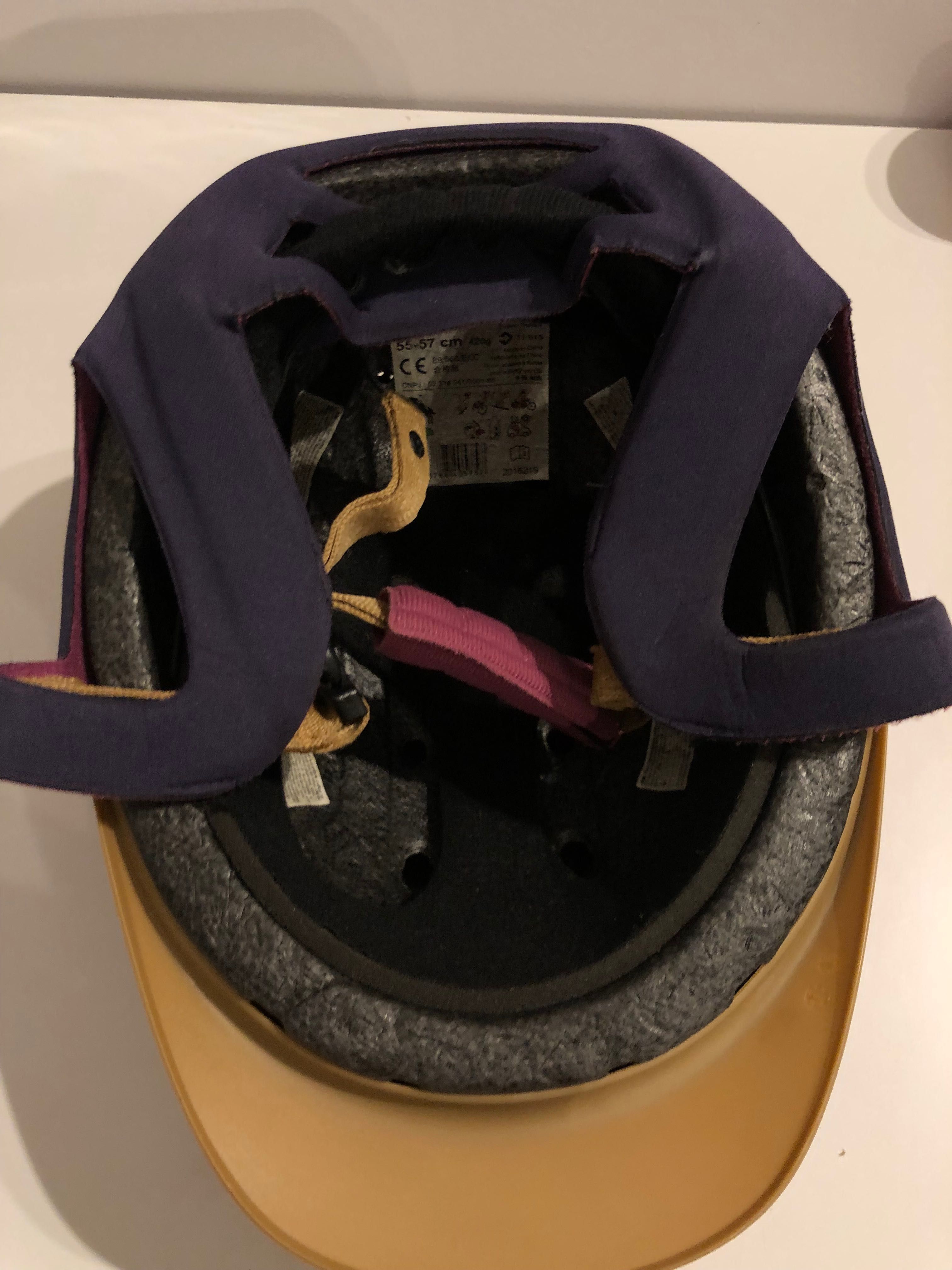 kask jeździecki fouganza dla dziecka