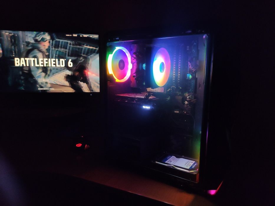 ПК Ryzen 5, RTX 3050, 16GB