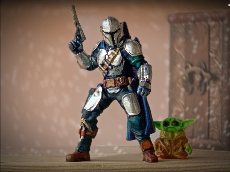 Фигурка Мандалорец Мандо The Mandalorian Star Wars рыцарь статуэтка