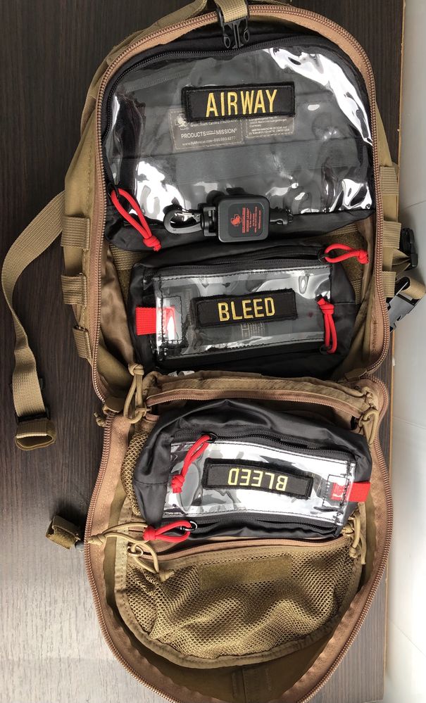 North American Rescue Medic Kit рюкзак+підсумок до ампул/інструментів