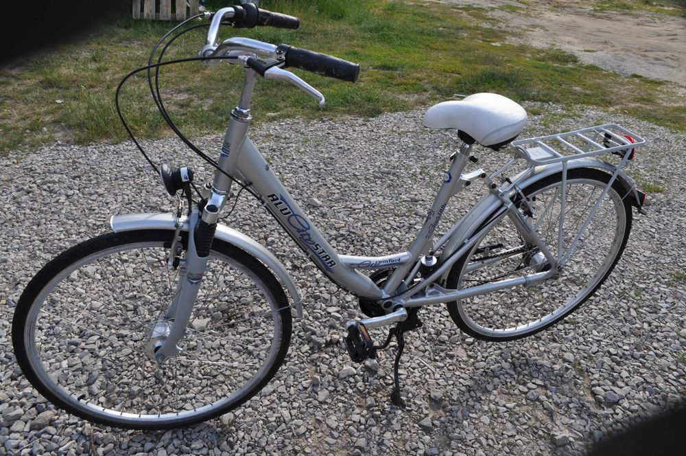 rower rama alu  amortyzator przód tył  koła 28