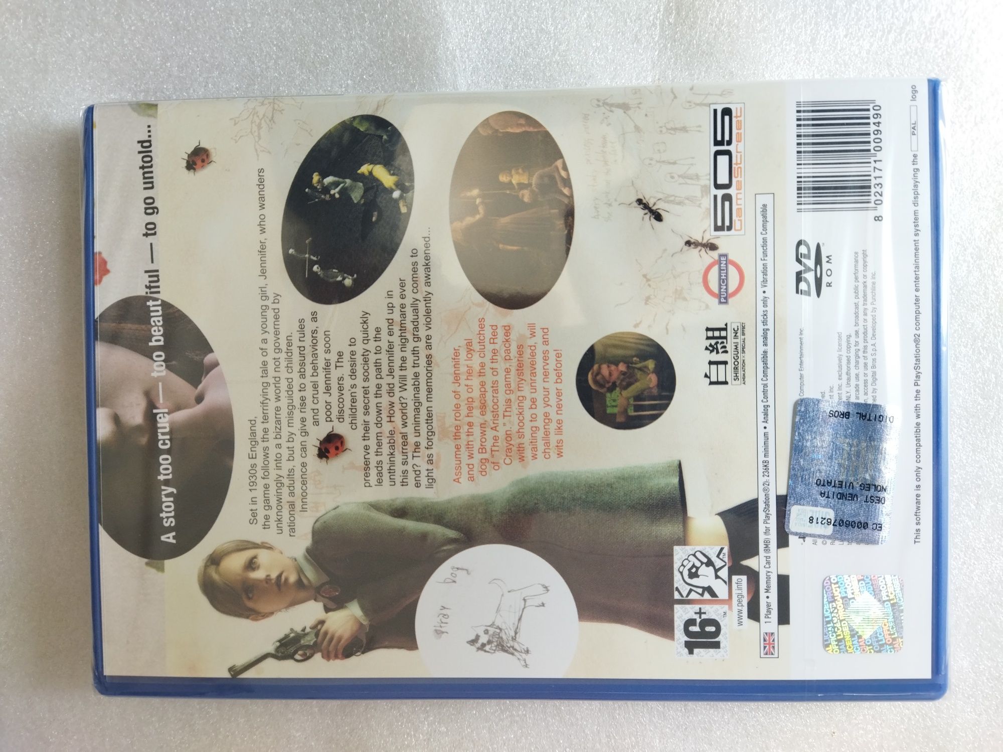 Rule of Rose Selado PlayStation