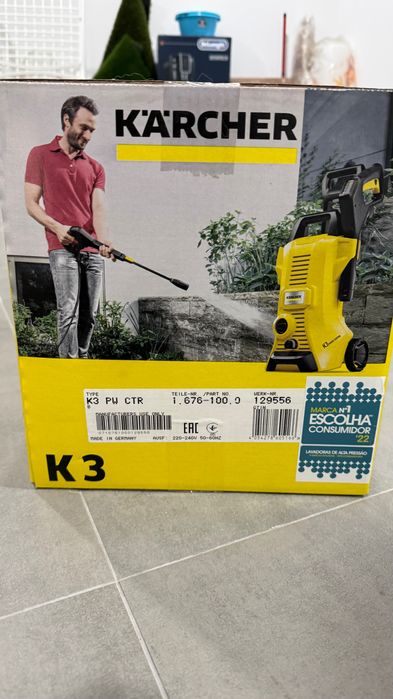 Nunca usada, na caixa - Lavadora alta pressão Kärcher K3 Power Control
