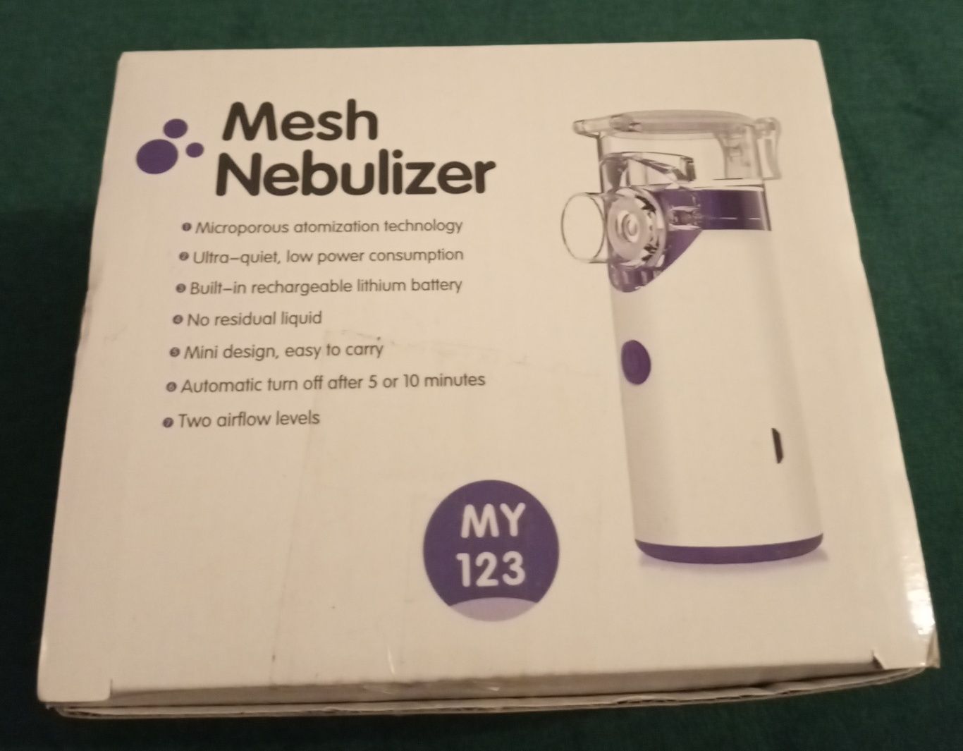 Nebulizator z inhalatorem dla dzieci i dorosłych przenośny
