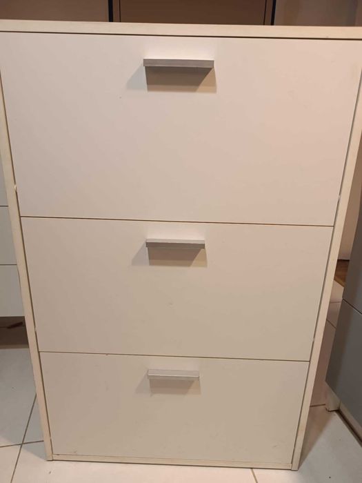 Szafka na buty biała