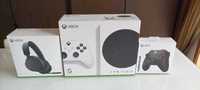 Xbox SS 512Gb+headset Xbox+comando Xbox+2bat.c/carregar+base vertical