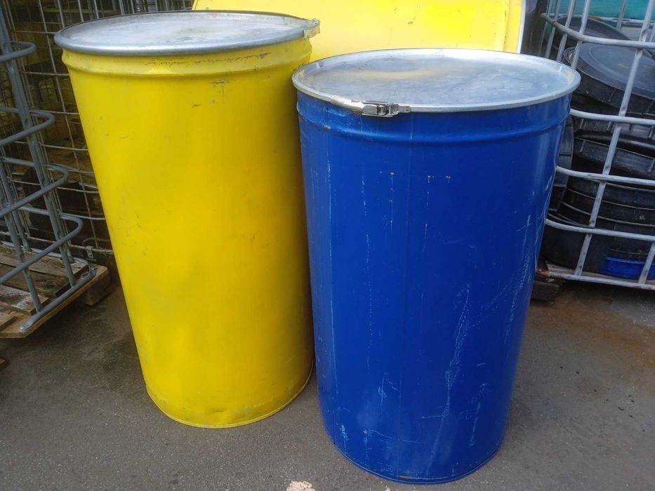 Бочка металева (бак, тара, ємність) б/в 50,60,100,200 л. ДНІПРО