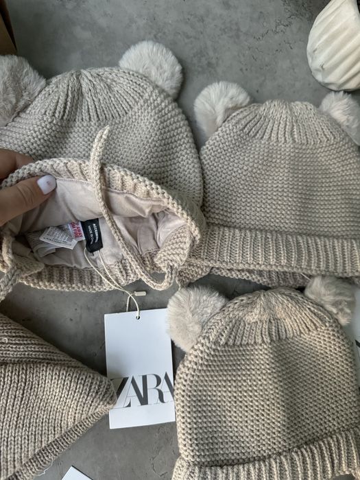 Нова шапка Zara на 1-3 роки ,шапочка, тепла, дівчинку,хлопчика