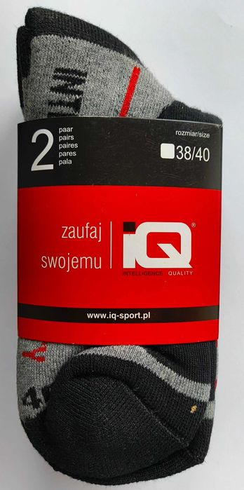 Skarpety narciarskie IQ 38-40, 2-pary - nowe