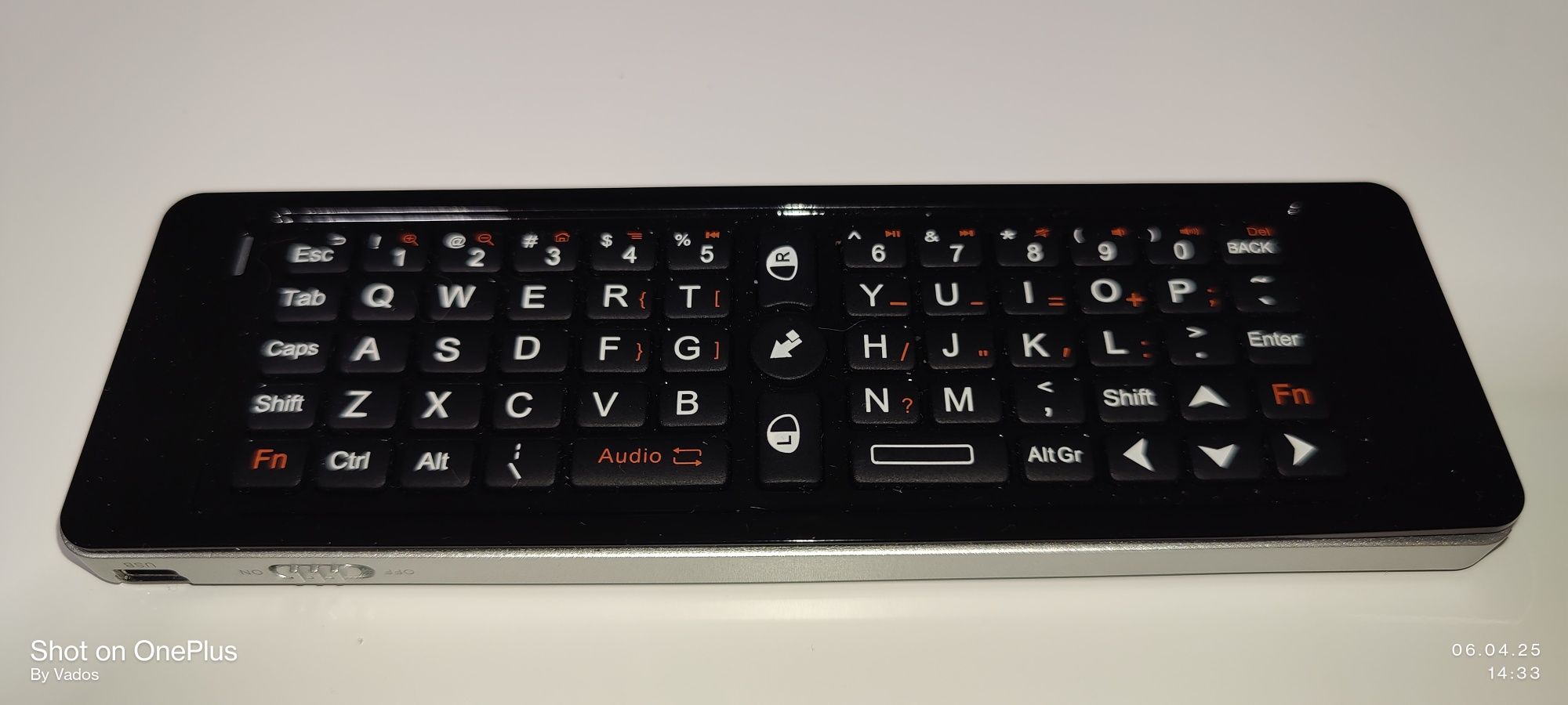 Клавиатура беспроводная пульт Riitek Rii mini i13 (RT-MWK13 EN), 2.4G,