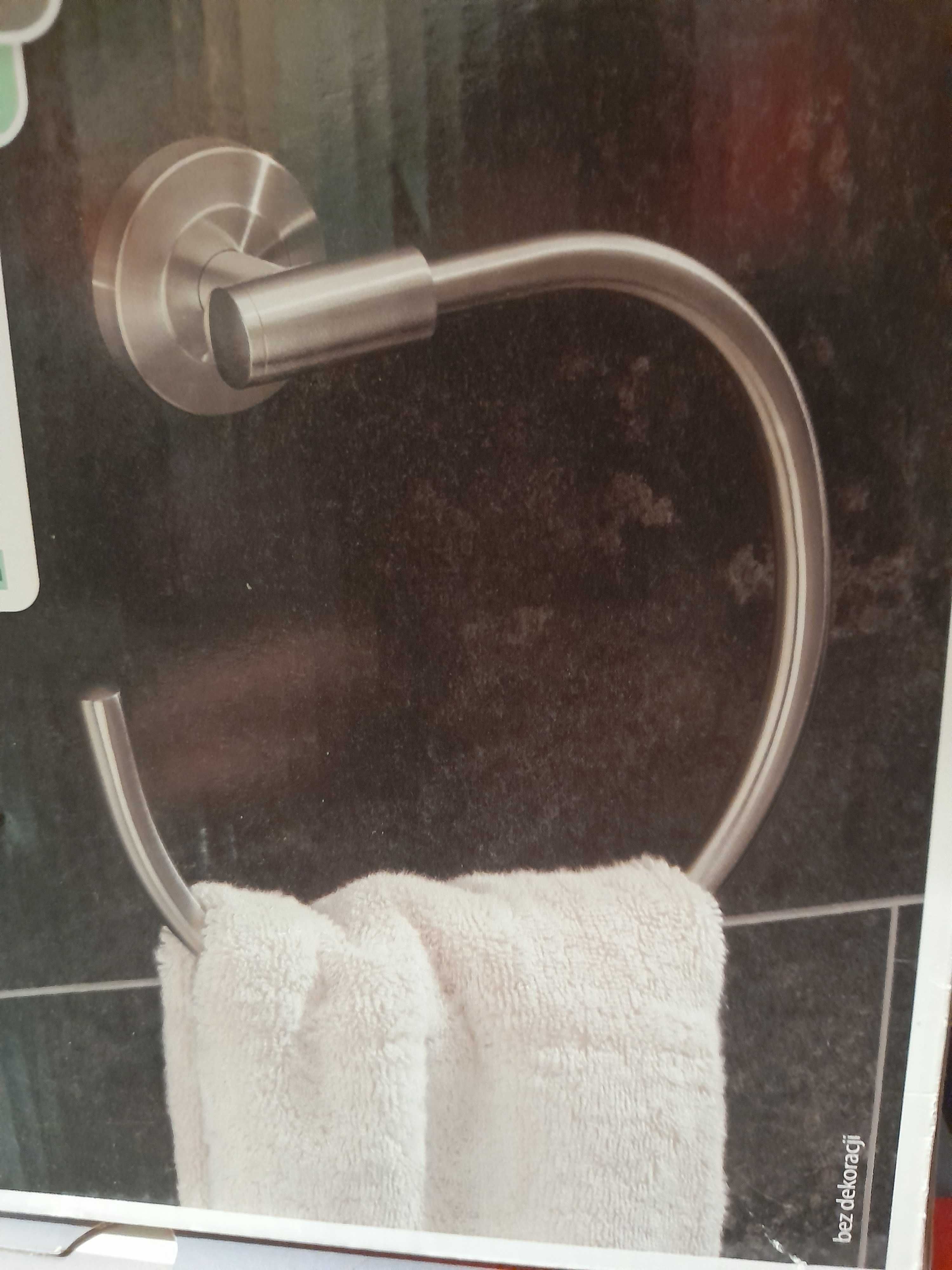 Wieszak na ręcznik inox legancki tego