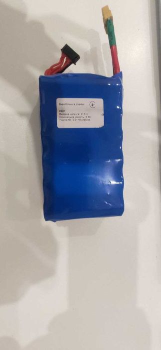 Акумулятор 6S2P 8400mAh 22.2V на елементах Molicel