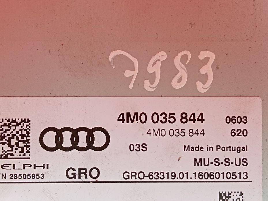Блок навигації Audi Q7 4M навигации Ауді Кю М Ауди Ку Розборка