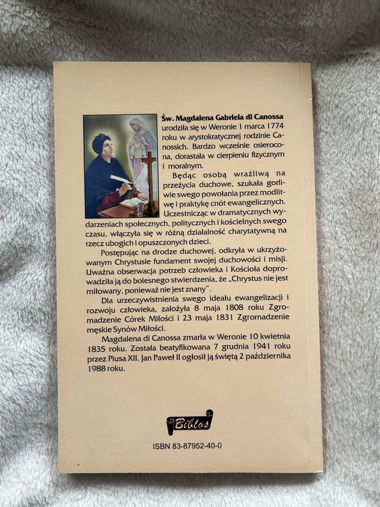 Magdalena di Canossa - Modesto Giacon