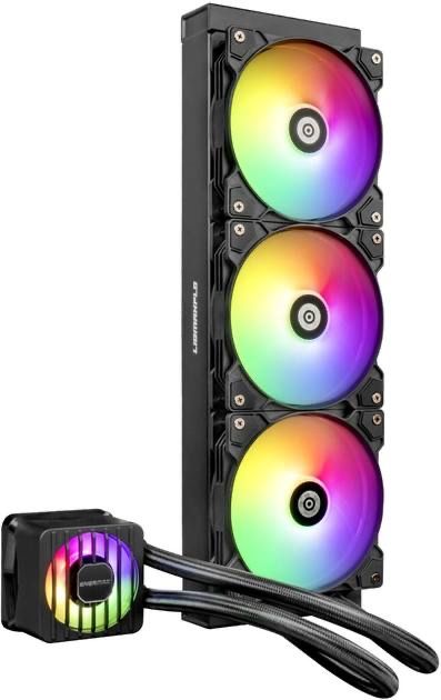 Система рідинного охолодження Enermax Liqmaxflo 360 ARGB Black СВО СЖО