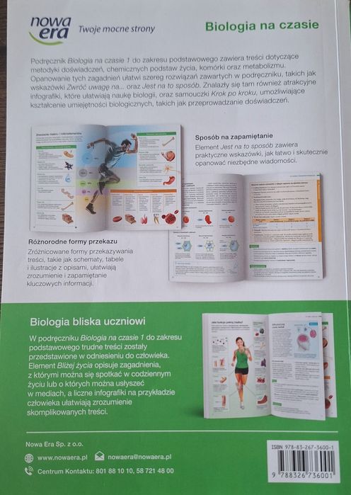 Biologia Nowa Era 1 klasa